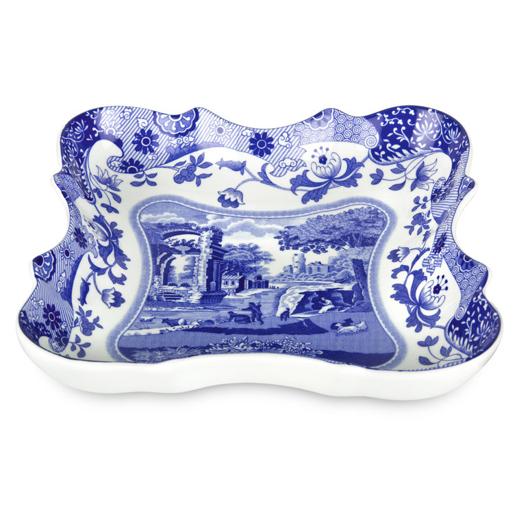 Spode Blue Italian Devonia Platter & Reviews Wayfair